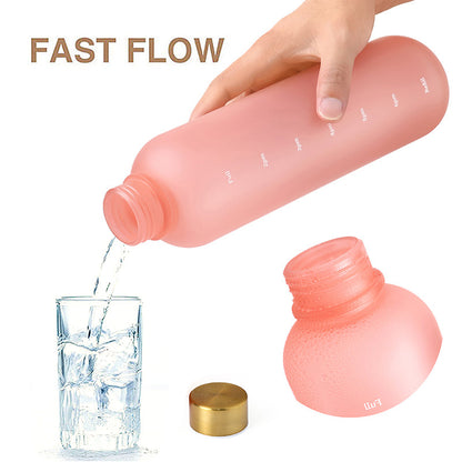 Leakproof Motivational Water Bottle (1L)