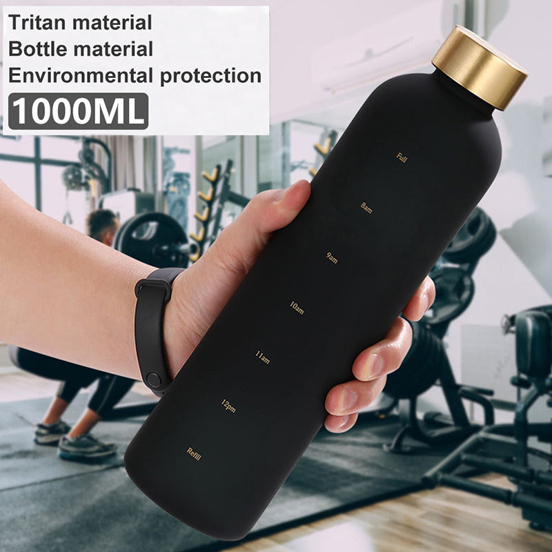 Leakproof Motivational Water Bottle (1L)