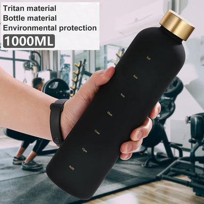 Leakproof Motivational Water Bottle (1L)