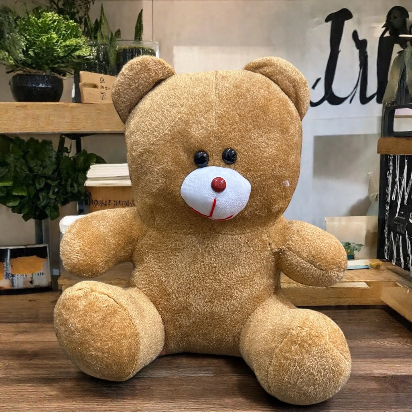 Classic Brown Plush Teddy Bear – Soft and Cuddly Gift Toy